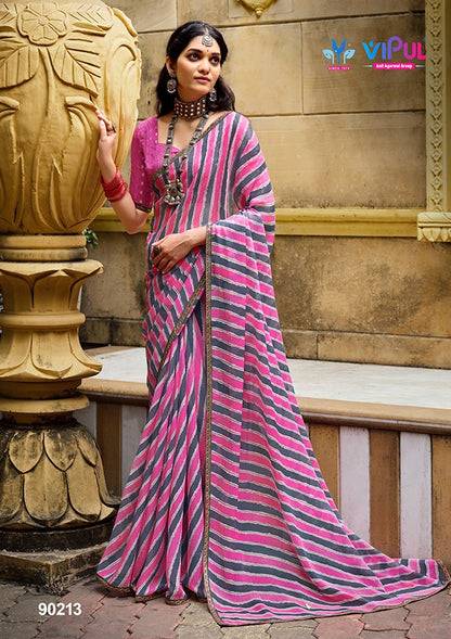 Rang Rez Vol 3 Vipul Georgette Sarees Supplier India