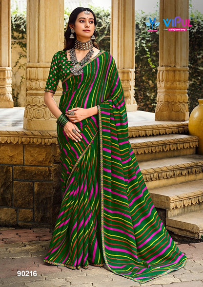 Rang Rez Vol 3 Vipul Georgette Sarees Supplier India