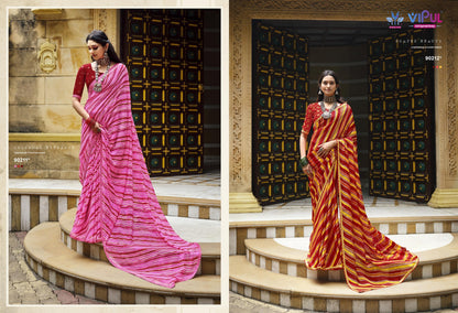 Rang Rez Vol 3 Vipul Georgette Sarees Supplier India