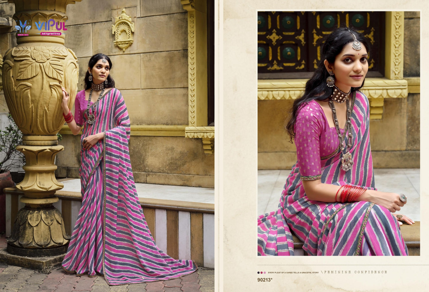 Rang Rez Vol 3 Vipul Georgette Sarees Supplier India