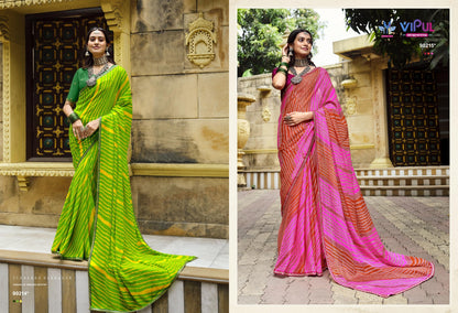 Rang Rez Vol 3 Vipul Georgette Sarees Supplier India