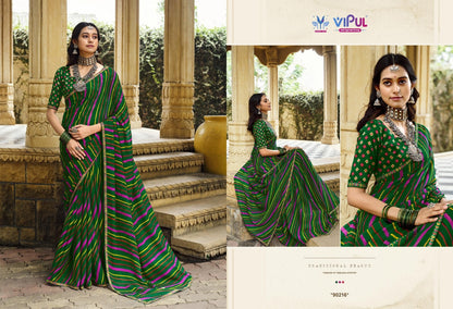 Rang Rez Vol 3 Vipul Georgette Sarees Supplier India
