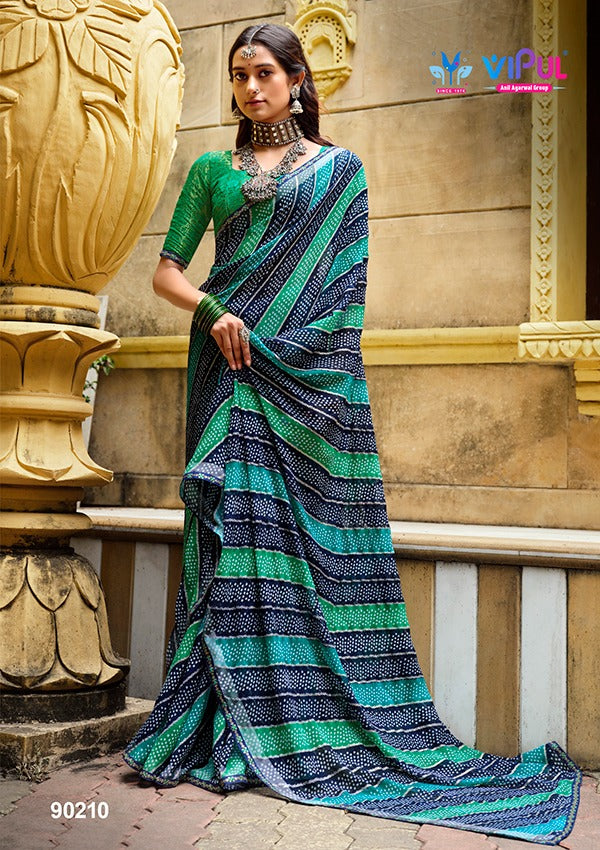 Rang Rez Vol 3 Vipul Georgette Sarees Supplier India