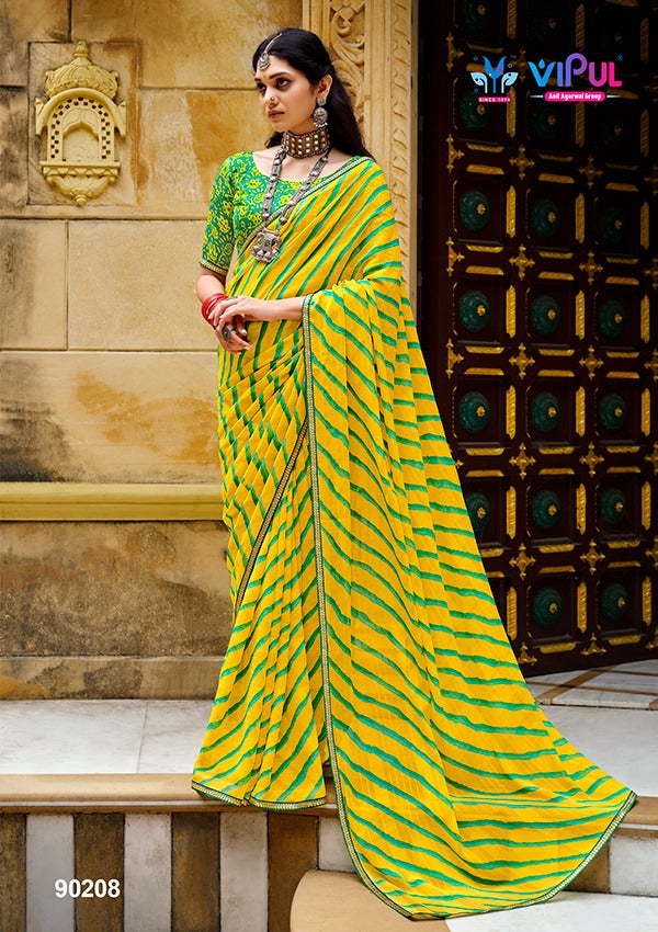 Rang Rez Vol 3 Vipul Georgette Sarees Supplier India
