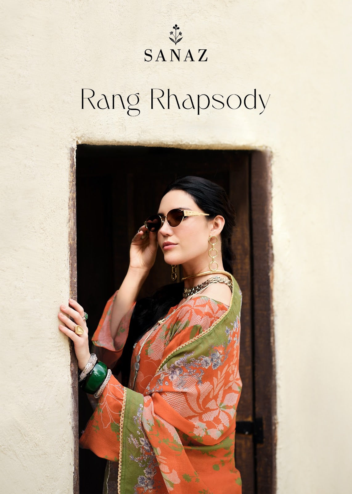 Rang Rhapsody Sanaz Viscose Chinon Pant Style Suits Supplier Ahmedabad