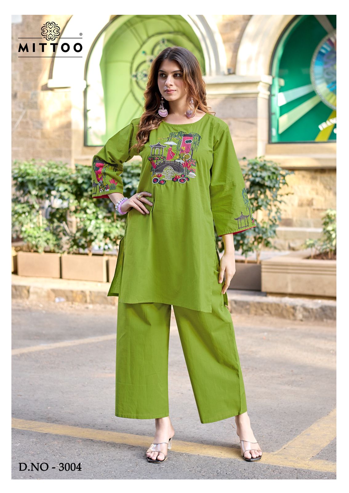 Rang Vatika Mittoo Dhabu Cotton Co Ord Set Manufacturer