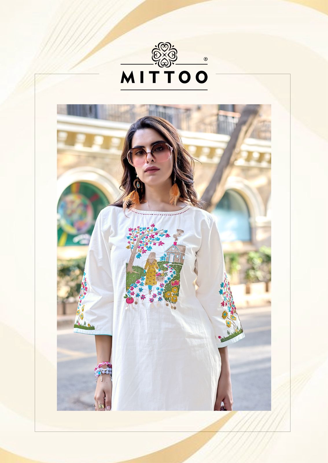 Rang Vatika Mittoo Dhabu Cotton Co Ord Set Manufacturer