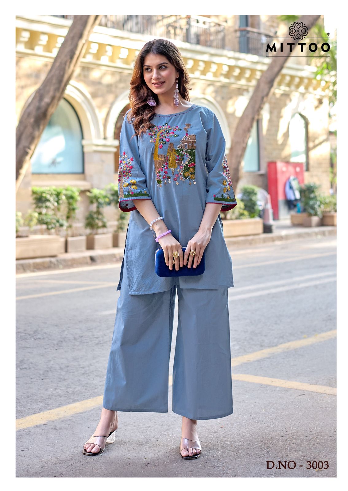 Rang Vatika Mittoo Dhabu Cotton Co Ord Set Manufacturer
