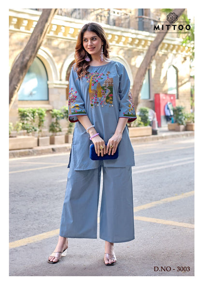 Rang Vatika Mittoo Dhabu Cotton Co Ord Set Manufacturer