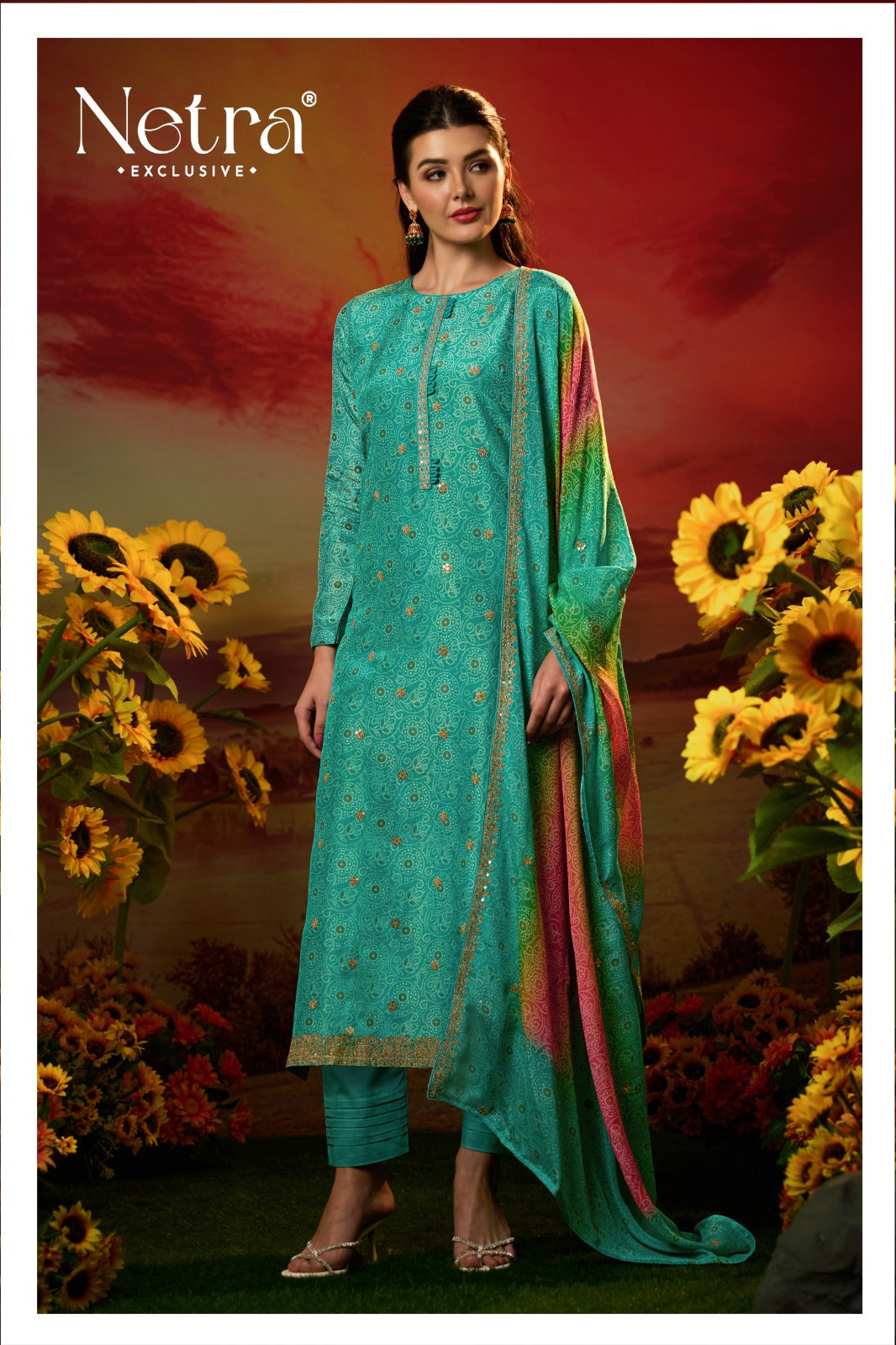 Rang Vol 3 Netra Pure Viscose Pant Style Suits Manufacturer India