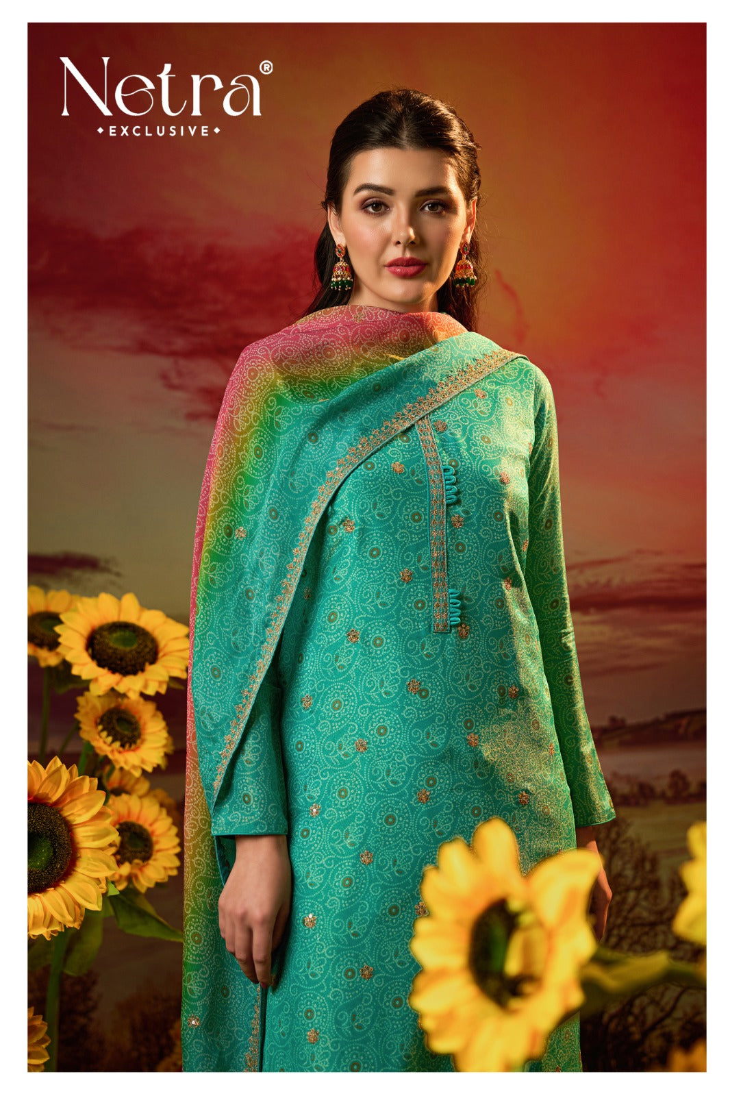 Rang Vol 3 Netra Pure Viscose Pant Style Suits Manufacturer India