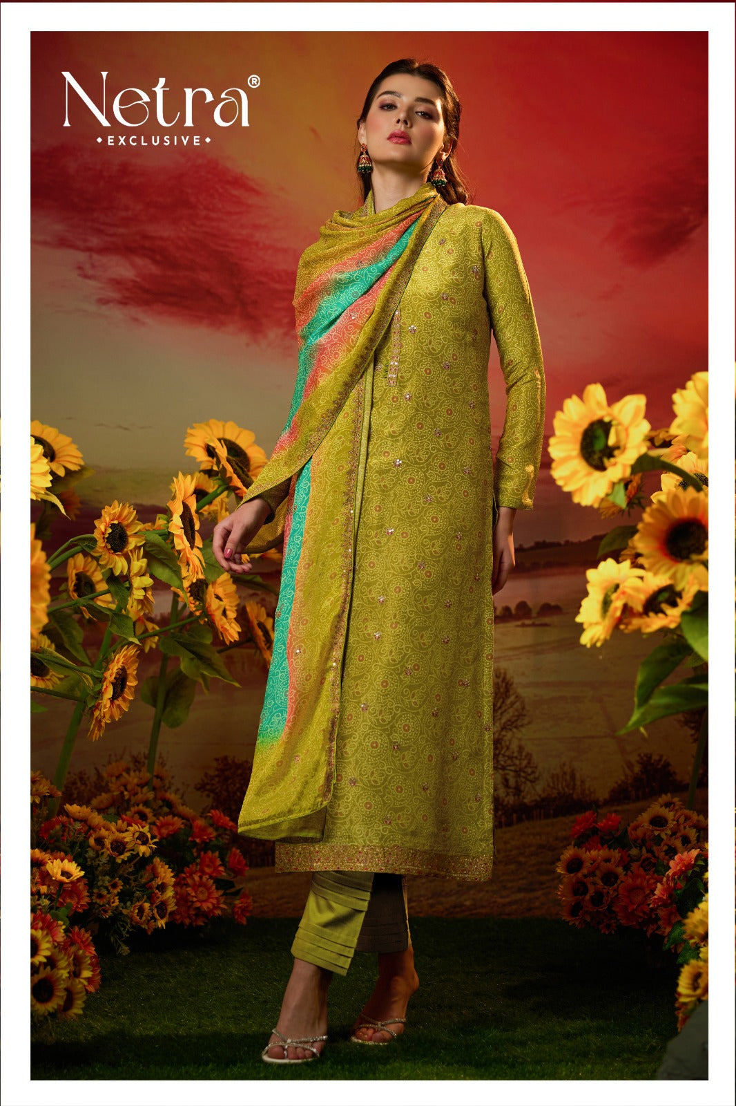 Rang Vol 3 Netra Pure Viscose Pant Style Suits Manufacturer India