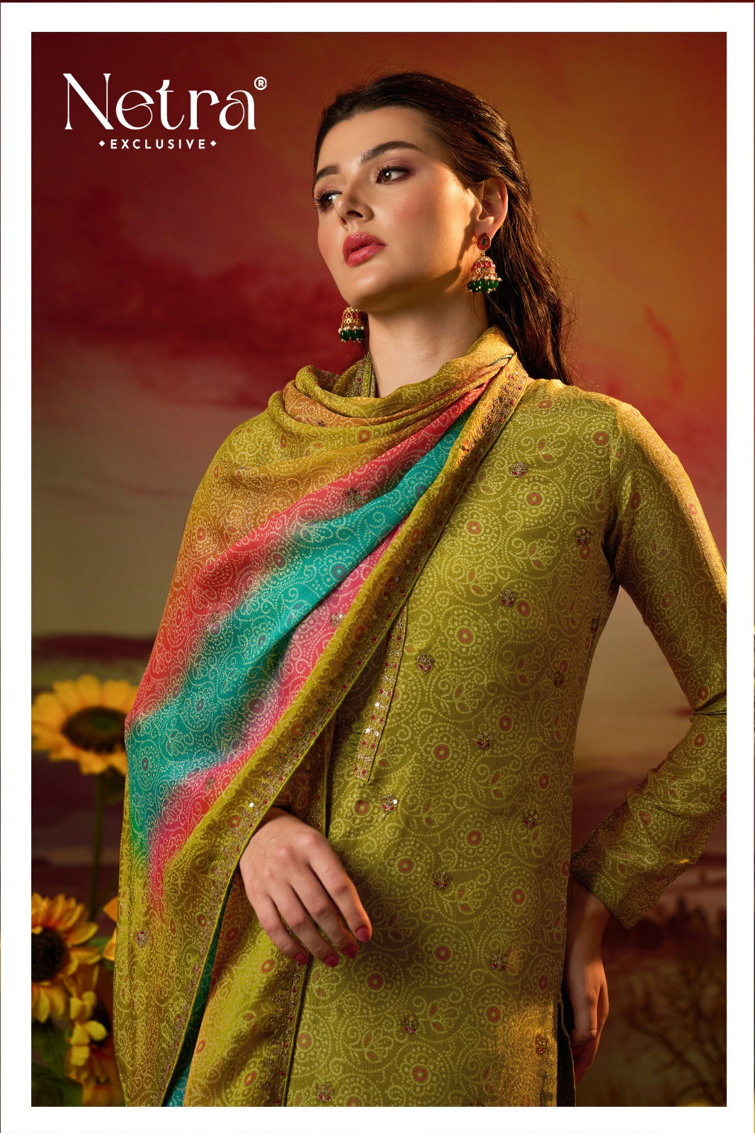 Rang Vol 3 Netra Pure Viscose Pant Style Suits Manufacturer India