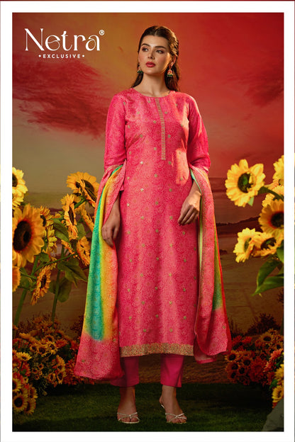 Rang Vol 3 Netra Pure Viscose Pant Style Suits Manufacturer India