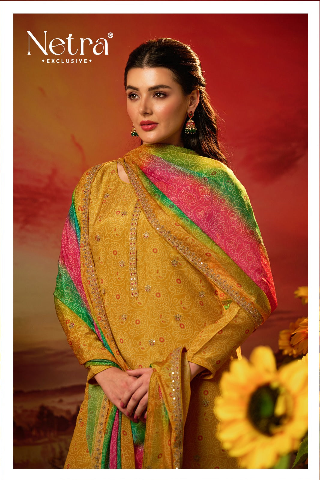 Rang Vol 3 Netra Pure Viscose Pant Style Suits Manufacturer India