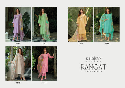 Rangat Kilory Lawn Cotton Pant Style Suits Wholesale Price