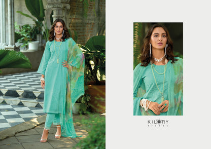 Rangat Kilory Lawn Cotton Pant Style Suits Wholesale Price