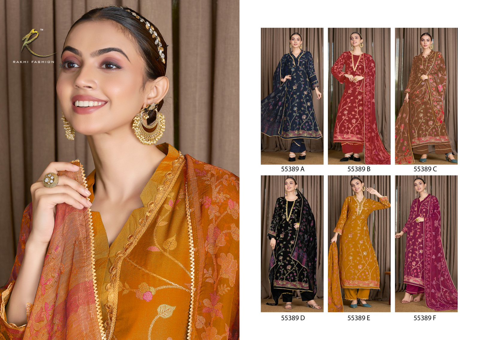 Rangat Rakhi Fashion Pure Viscose Plazzo Style Suits Supplier