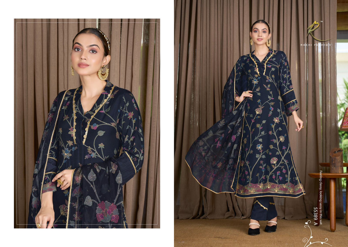 Rangat Rakhi Fashion Pure Viscose Plazzo Style Suits Supplier