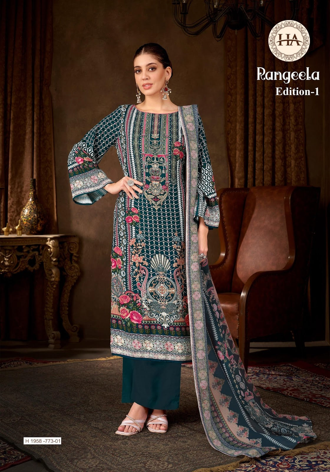 Rangeela Edition 1 Alok Pure Viscose Karachi Salwar Suits Manufacturer Gujarat