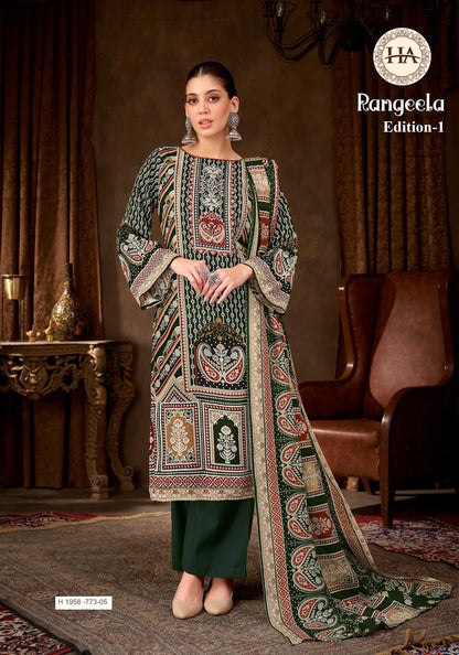 Rangeela Edition 1 Alok Pure Viscose Karachi Salwar Suits Manufacturer Gujarat