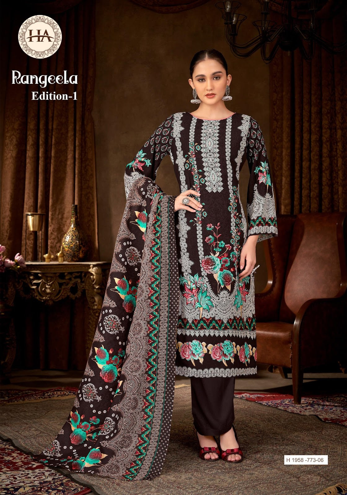 Rangeela Edition 1 Alok Pure Viscose Karachi Salwar Suits Manufacturer Gujarat