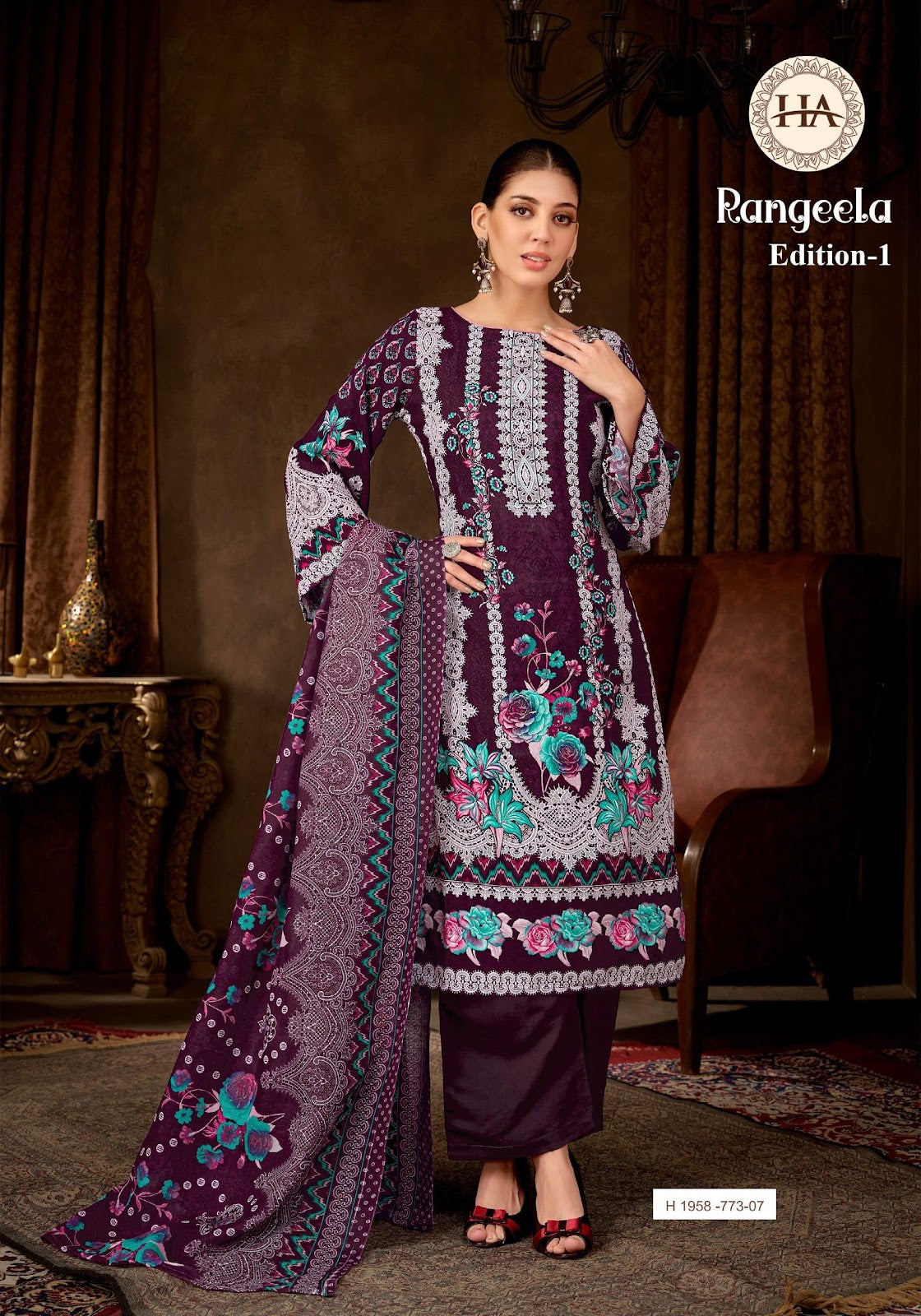 Rangeela Edition 1 Alok Pure Viscose Karachi Salwar Suits Manufacturer Gujarat