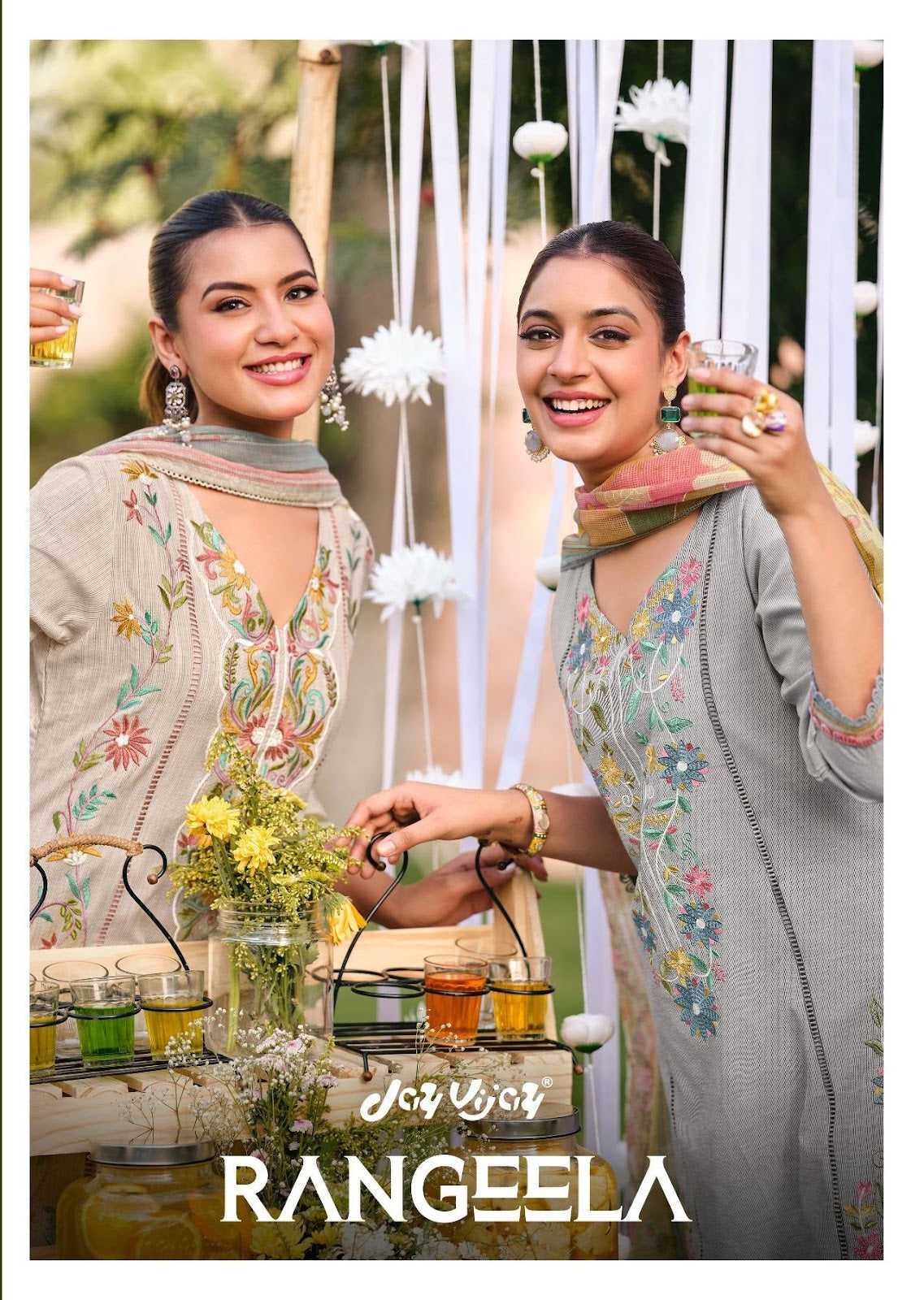Rangeela Jay Vijay Cotton Pant Style Suits Supplier