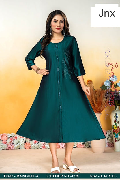 Rangeela Jnx Anarkali Kurtis Wholesale Rate