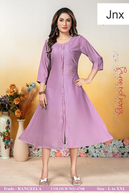 Rangeela Jnx Anarkali Kurtis Wholesale Rate