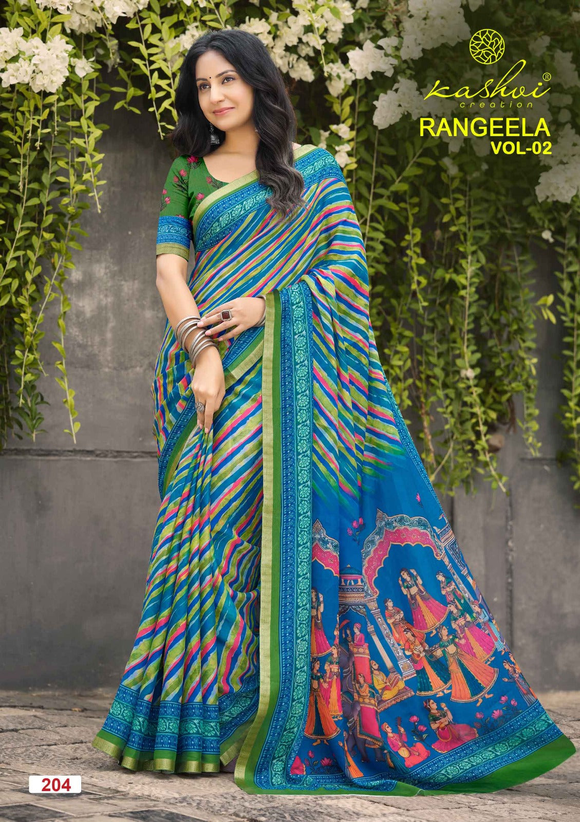Rangeela Vol 2 Kashvi Creation Sarees Wholesale Rate