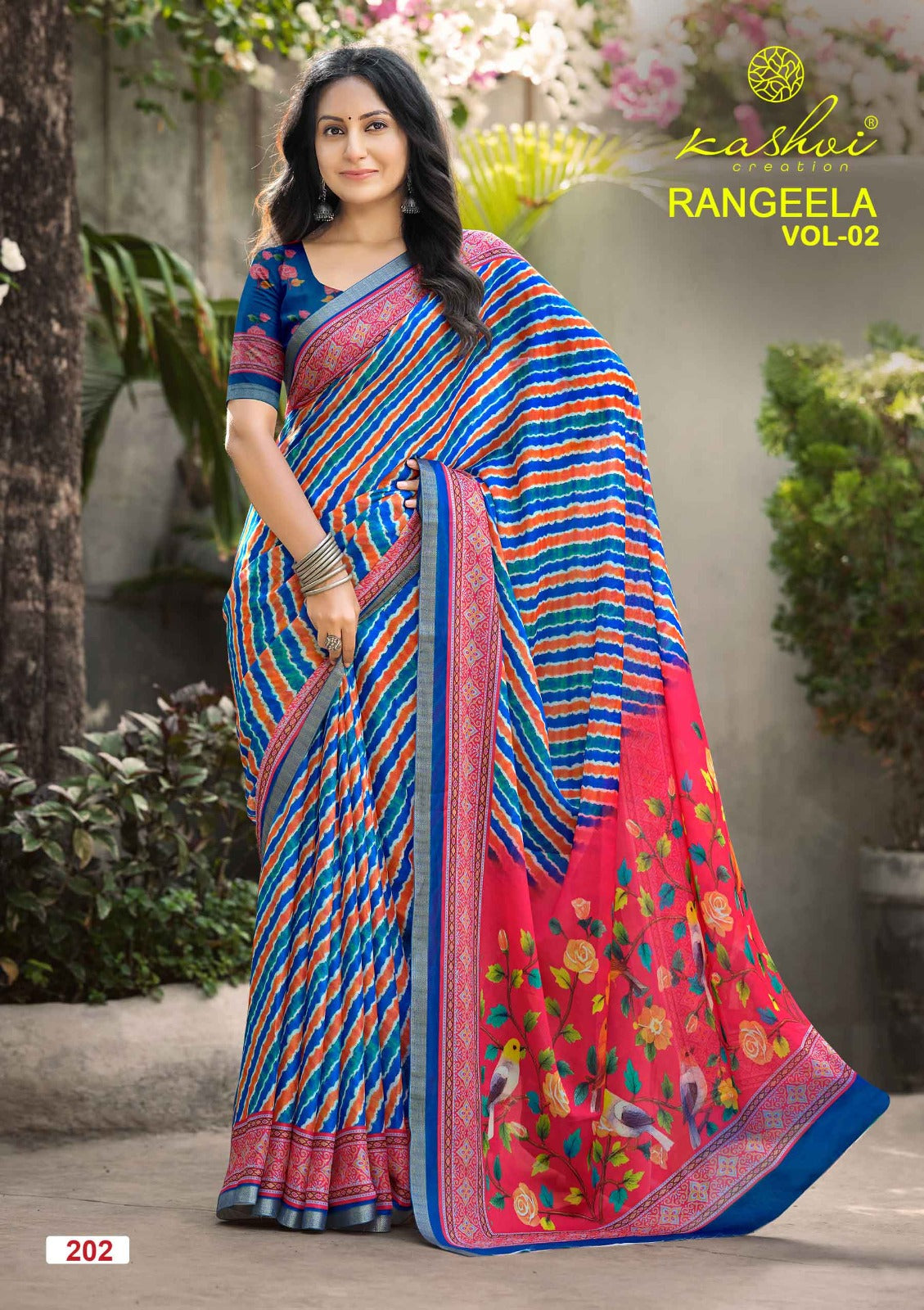 Rangeela Vol 2 Kashvi Creation Sarees Wholesale Rate