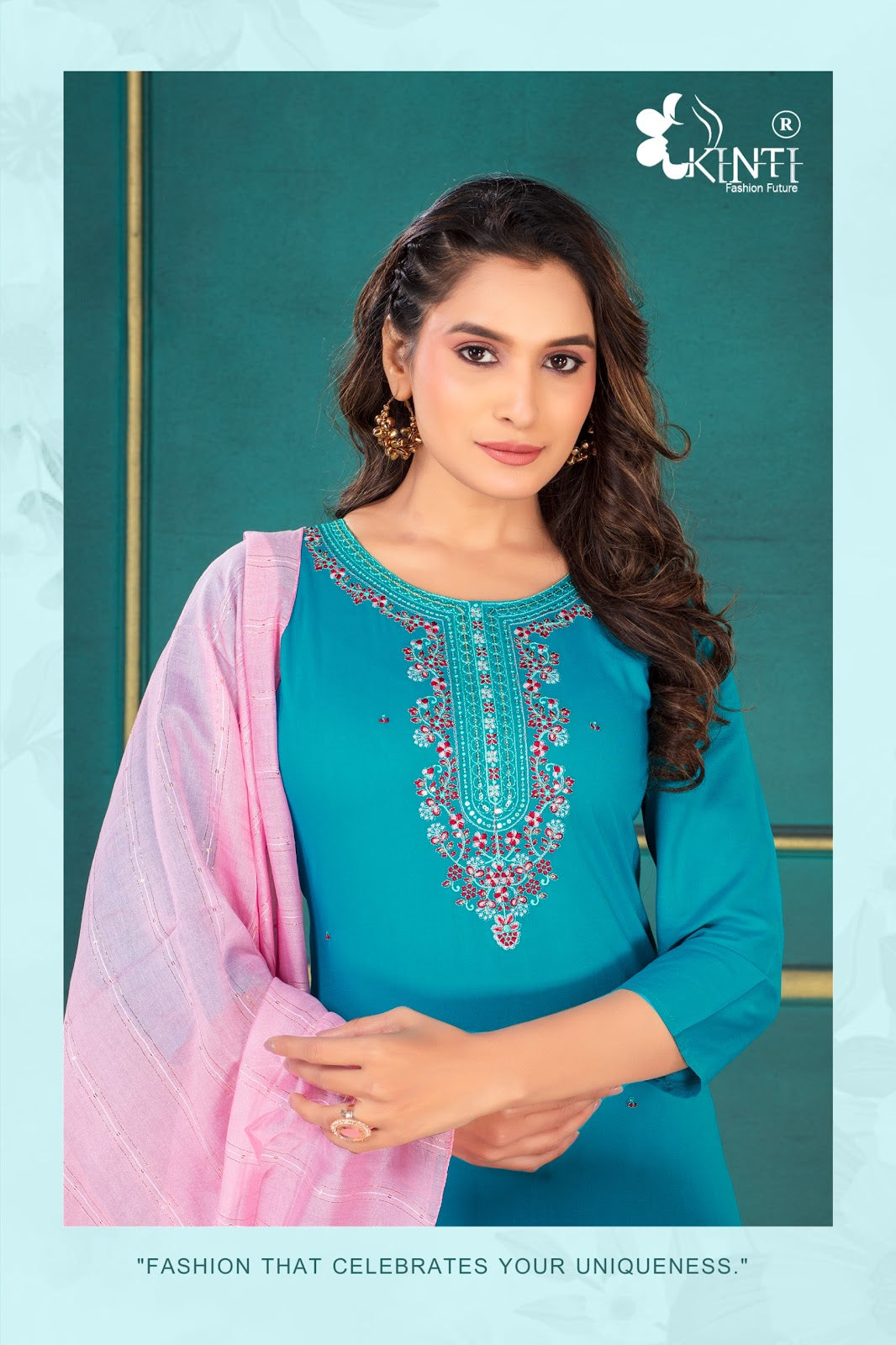 रंगीन किंती रेयॉन रेडीमेड पैंट स्टाइल सूट थोक विक्रेता