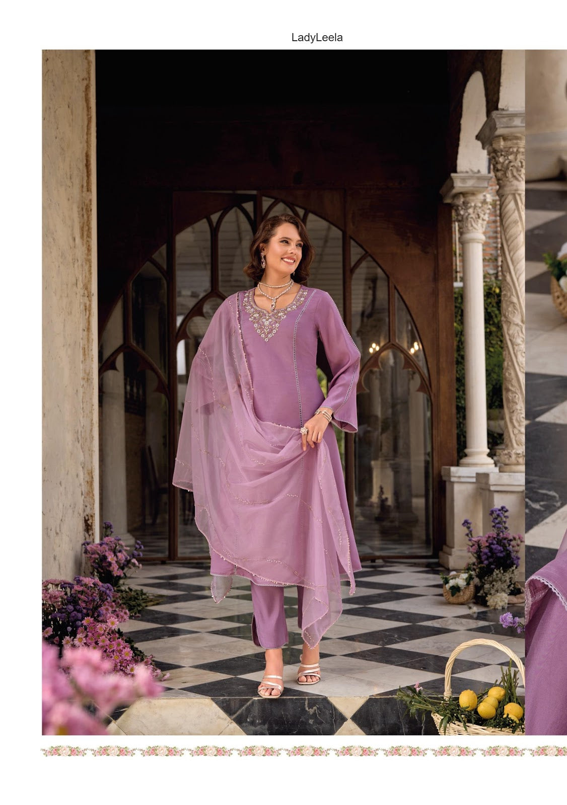 Rangeen Ladyleela Viscose Silk Readymade Anarkali Suits Exporter
