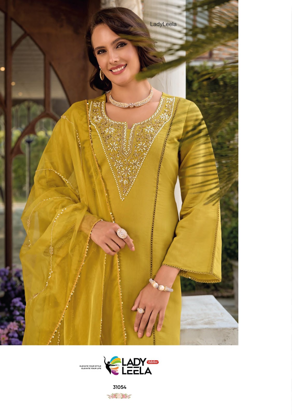 Rangeen Ladyleela Viscose Silk Readymade Anarkali Suits Exporter