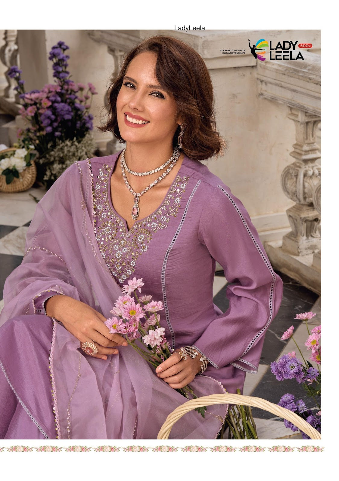 Rangeen Ladyleela Viscose Silk Readymade Anarkali Suits Exporter