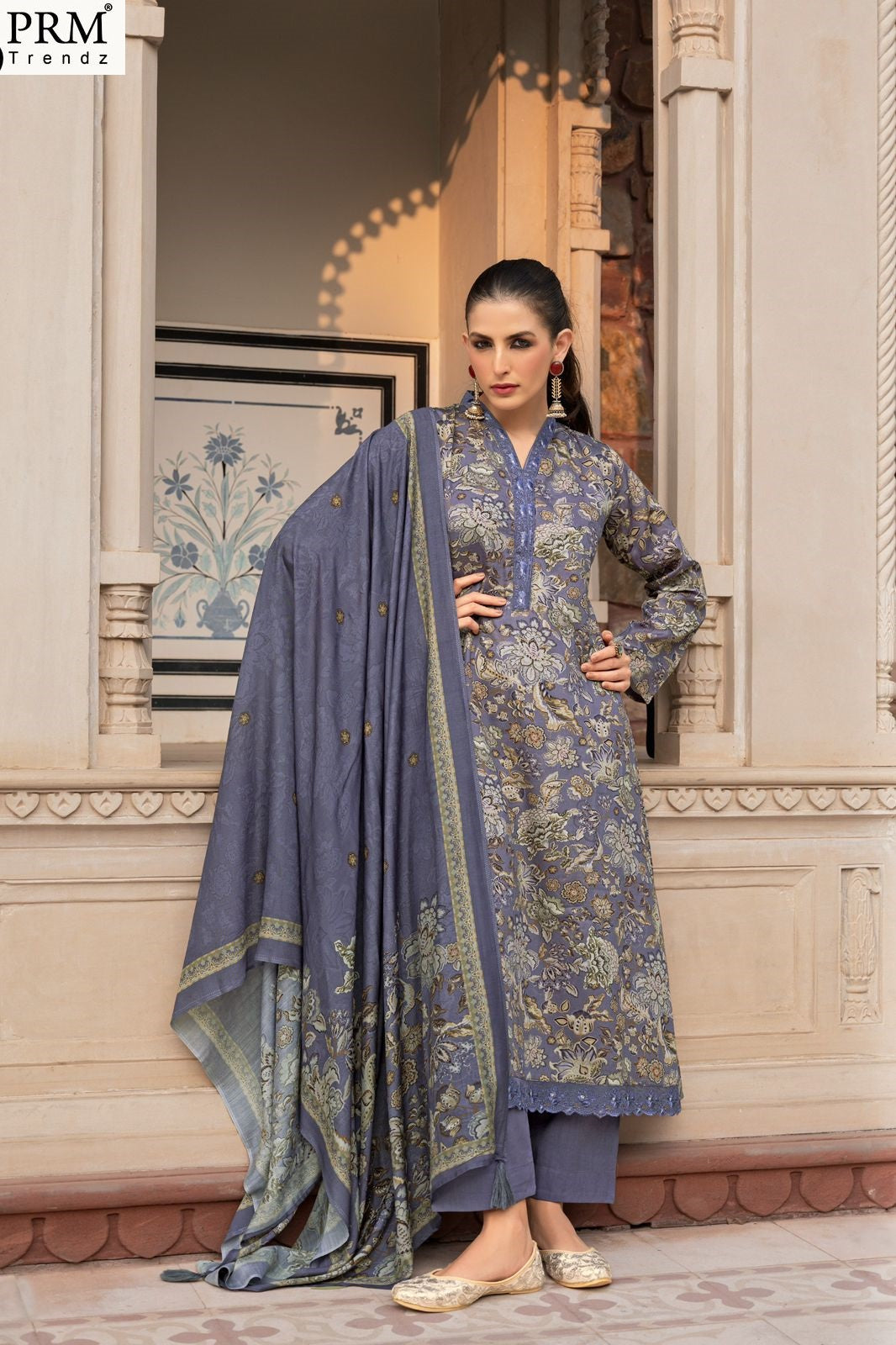 Rangeenz Prm Trendz Jam Silk Pant Style Suits Supplier India