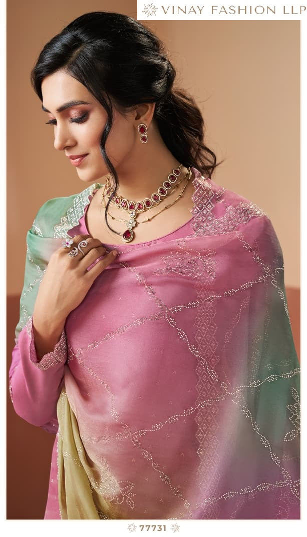 Ranggatt Kuleesh Vinay Fashion Llp Silk Pant Style Suits Wholesaler Ahmedabad