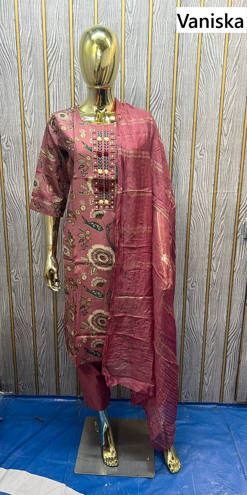 Rangila Vaniska Berlin Readymade Pant Style Suits Wholesaler Ahmedabad