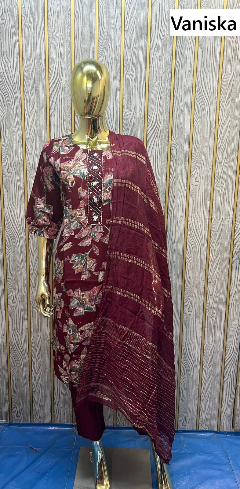 Rangila Vaniska Berlin Readymade Pant Style Suits Wholesaler Ahmedabad