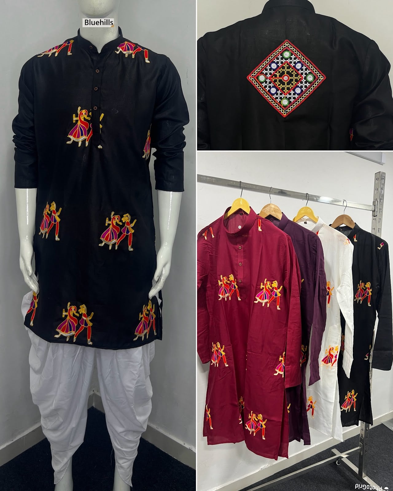 Rangilo Vol 1 Bluehills Cotton Mens Kurta Pajama Exporter India