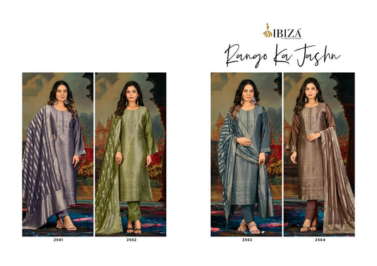 Rango Ka Jashn Ibiza Banglori Silk Pant Style Suits Wholesale