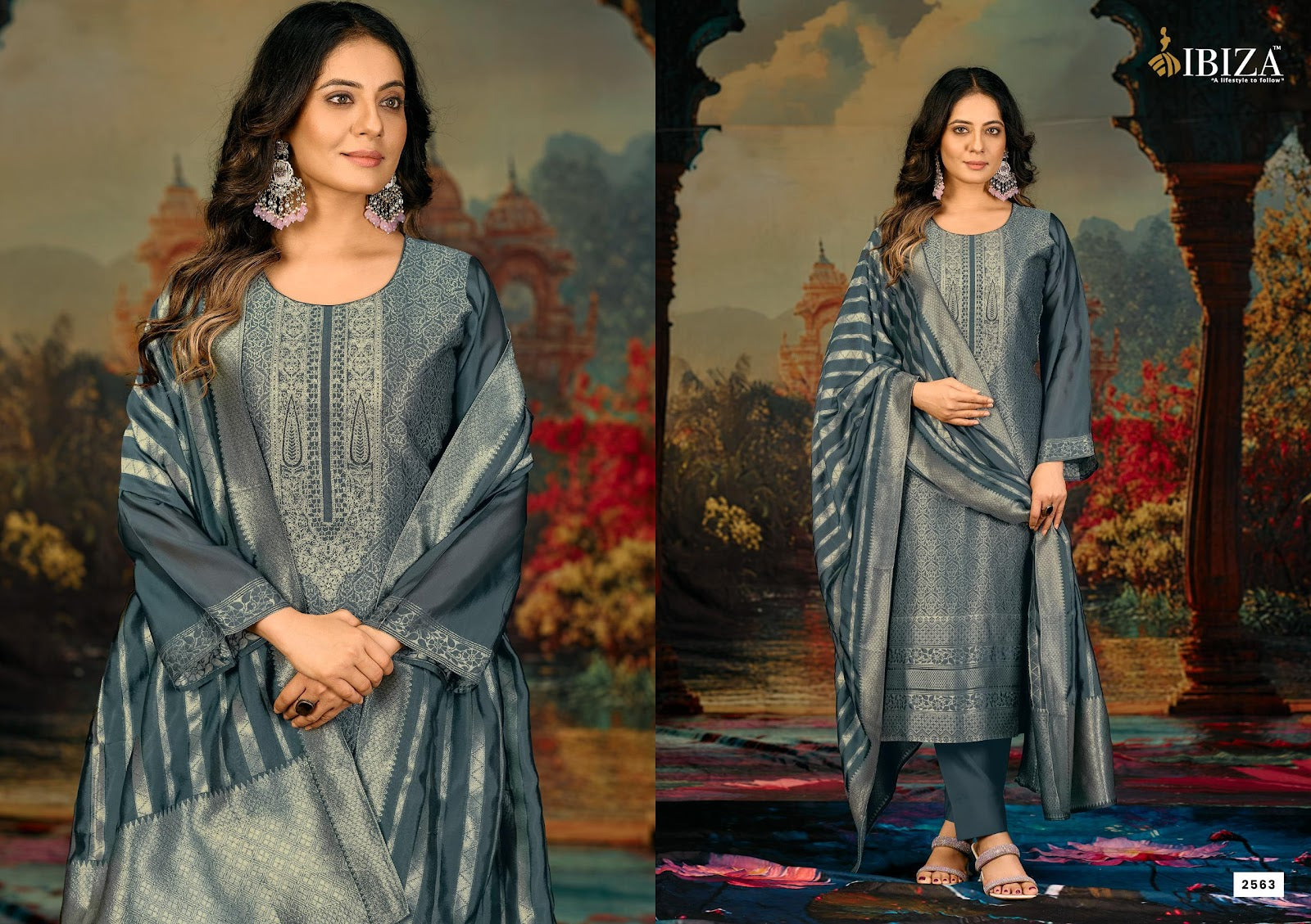 Rango Ka Jashn Ibiza Banglori Silk Pant Style Suits Wholesale