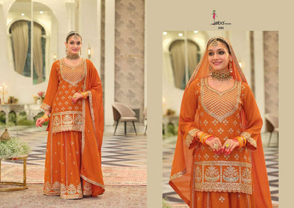 Rangoli Eba Lifestyle Chinon Readymade Skirt Style Suits Exporter Ahmedabad