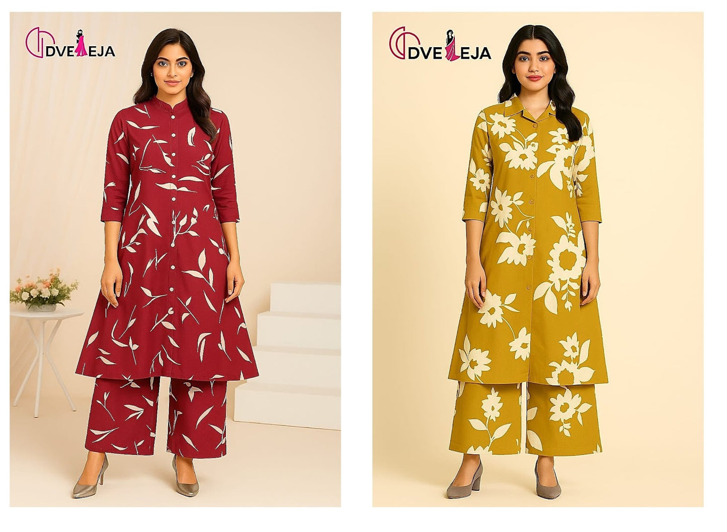 Rangoli Series Dveeja Fashion Reyon Co Ord Set Supplier Gujarat