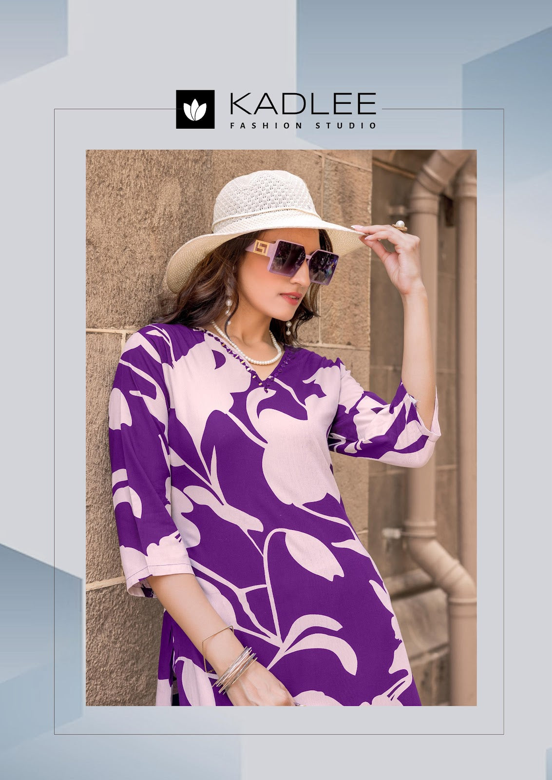 Rangoli Vol 2 Kadlee Rayon Kurti Pant Set Wholesale Price