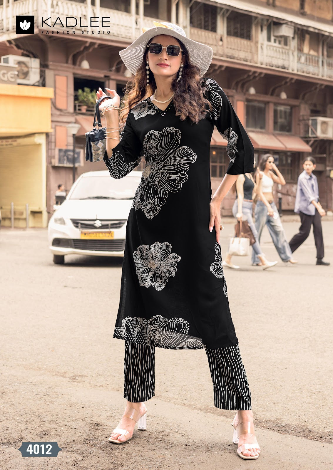 Rangoli Vol 2 Kadlee Rayon Kurti Pant Set Wholesale Price