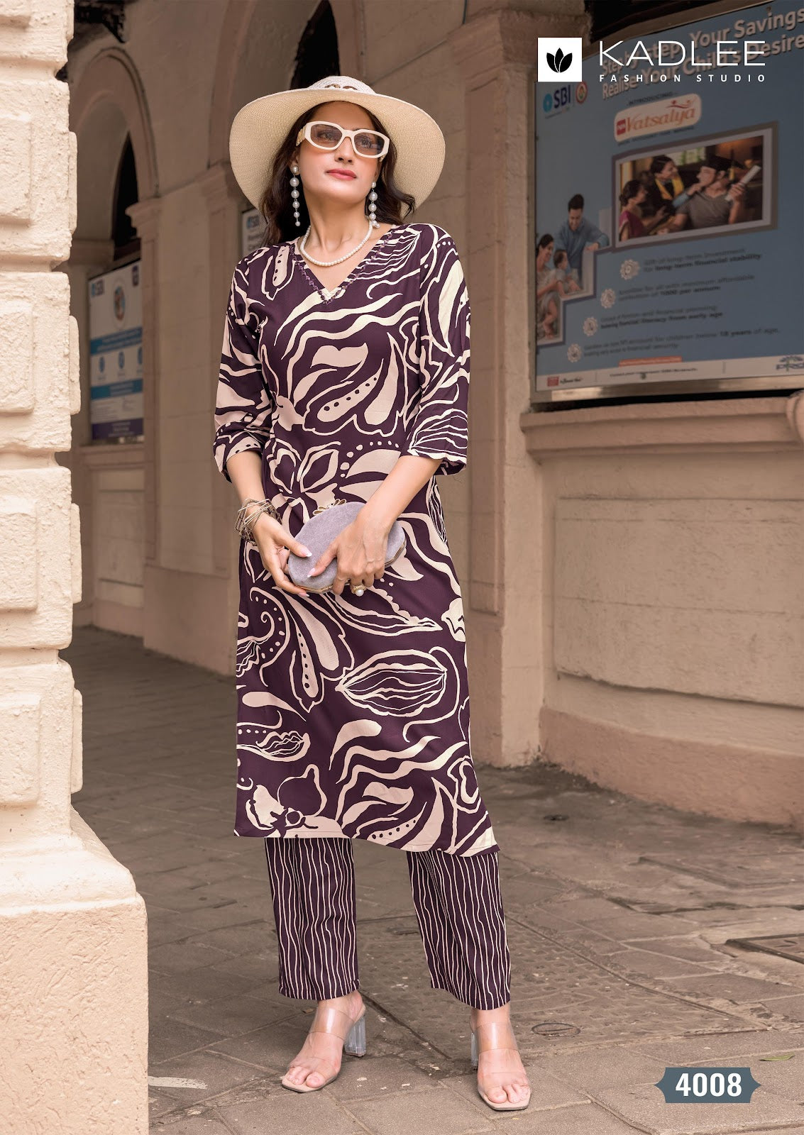 Rangoli Vol 2 Kadlee Rayon Kurti Pant Set Wholesale Price