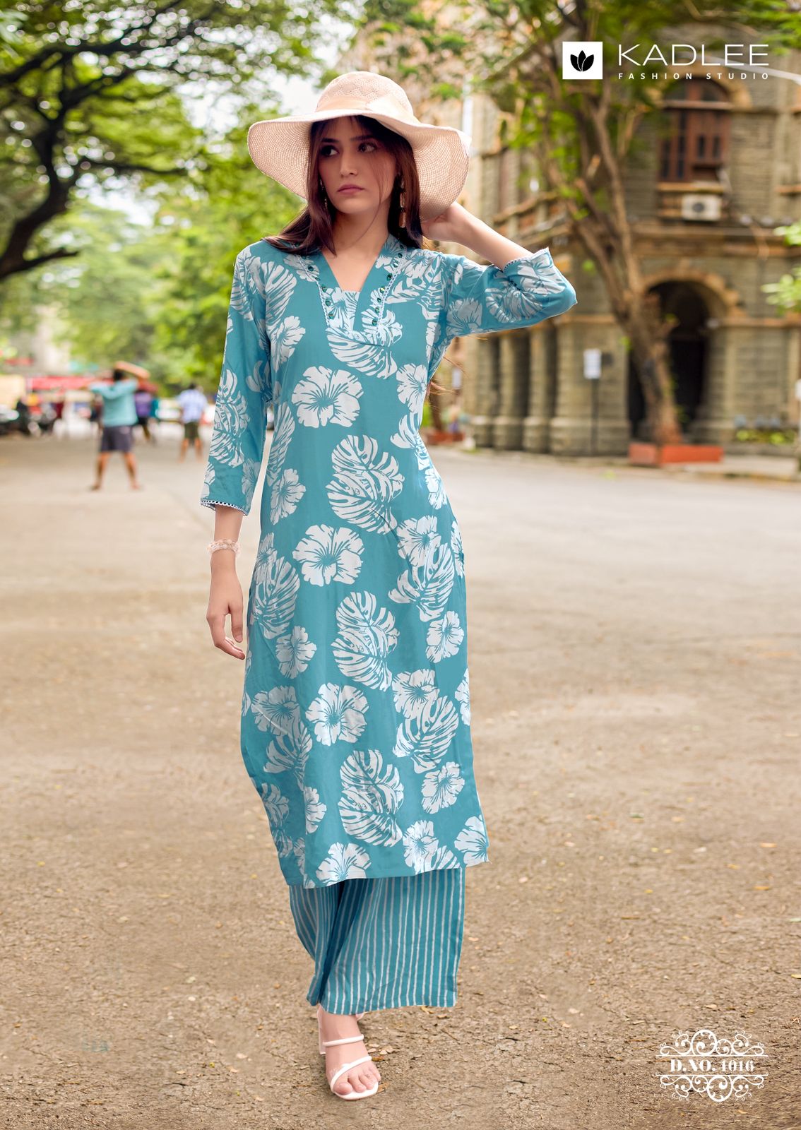 Rangoli Vol 3 Kadlee Rayon Kurti Plazzo Set Exporter India