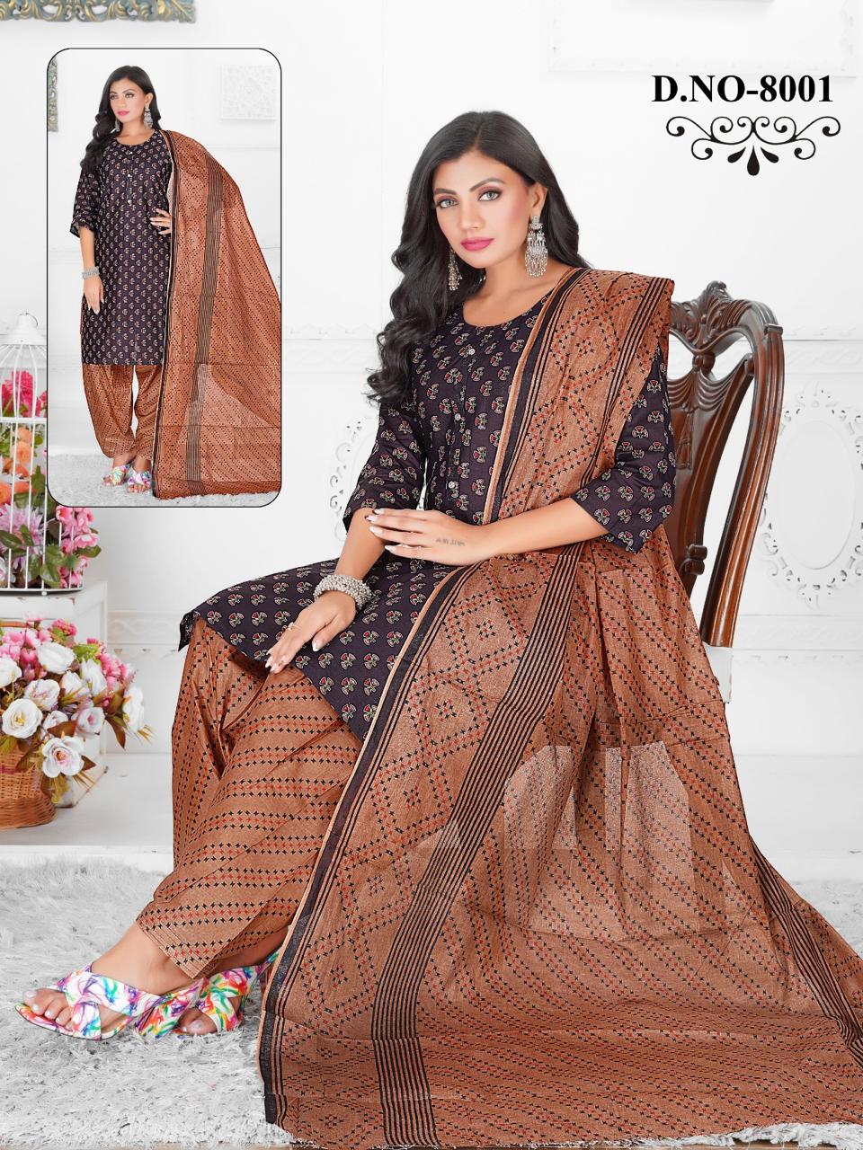 Rangoli Vol 8 Kcf Cotton Readymade Salwar Suits Wholesaler Ahmedabad